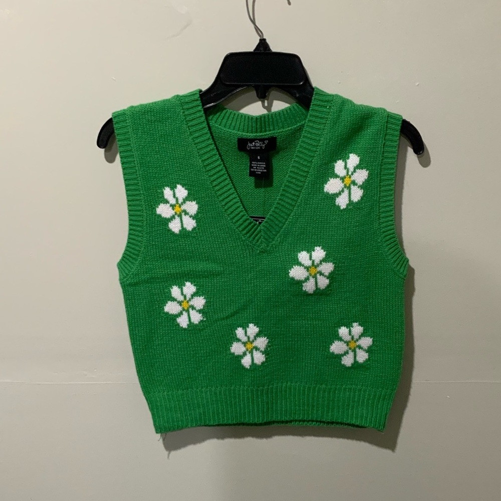 Floral Vest Size Small